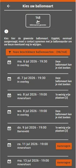 UP: passagiers kiezen zelf hun vaart