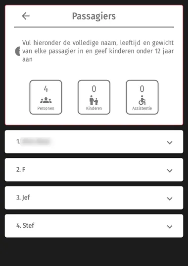 UP: online check-in